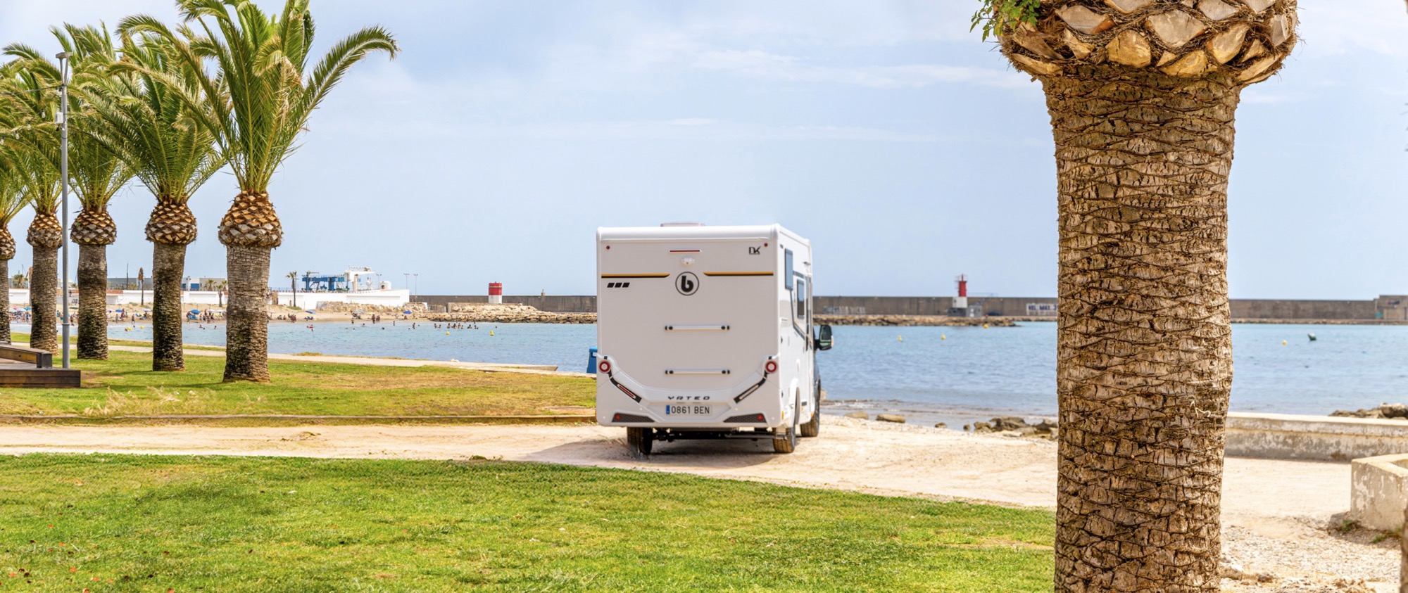 Autocaravana Benimar Yrteo Y861, vista panorámica